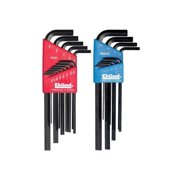 Hex-L 10222 Hex Key Combo Set, 22-Piece, Alloy Steel, Black