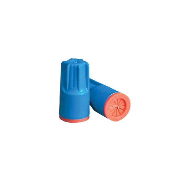 Dryconn Series 62125 Wire Connector, 22 to 12 AWG Wire, Copper Contact, Aqua/Orange
