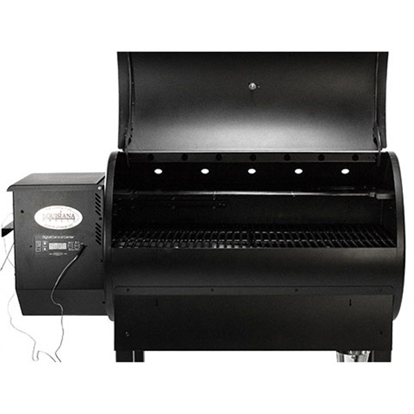 LOUISIANA GRILLS 60900 Wood Pellet Grill, 48000 Btu, 633 sq-in Primary Cooking Surface, Steel Body - 1