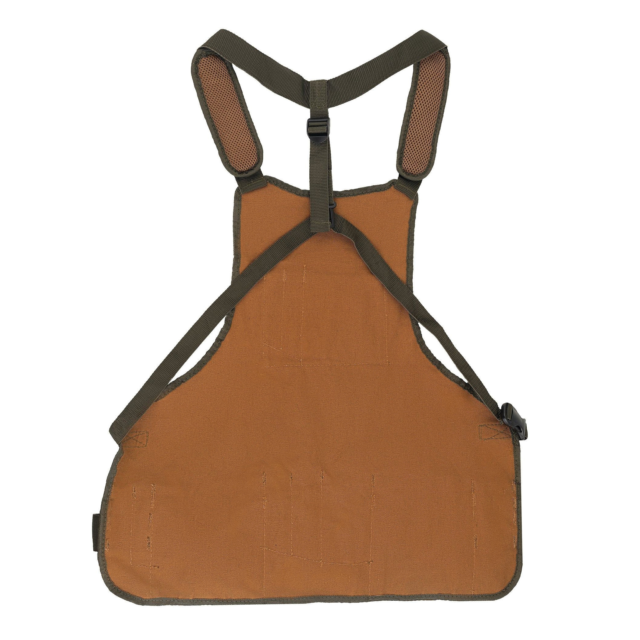 Bucket Boss 80200 Superbib Apron, 52 in Waist, Duckwear Canvas, Brown, 16-Pocket - 3