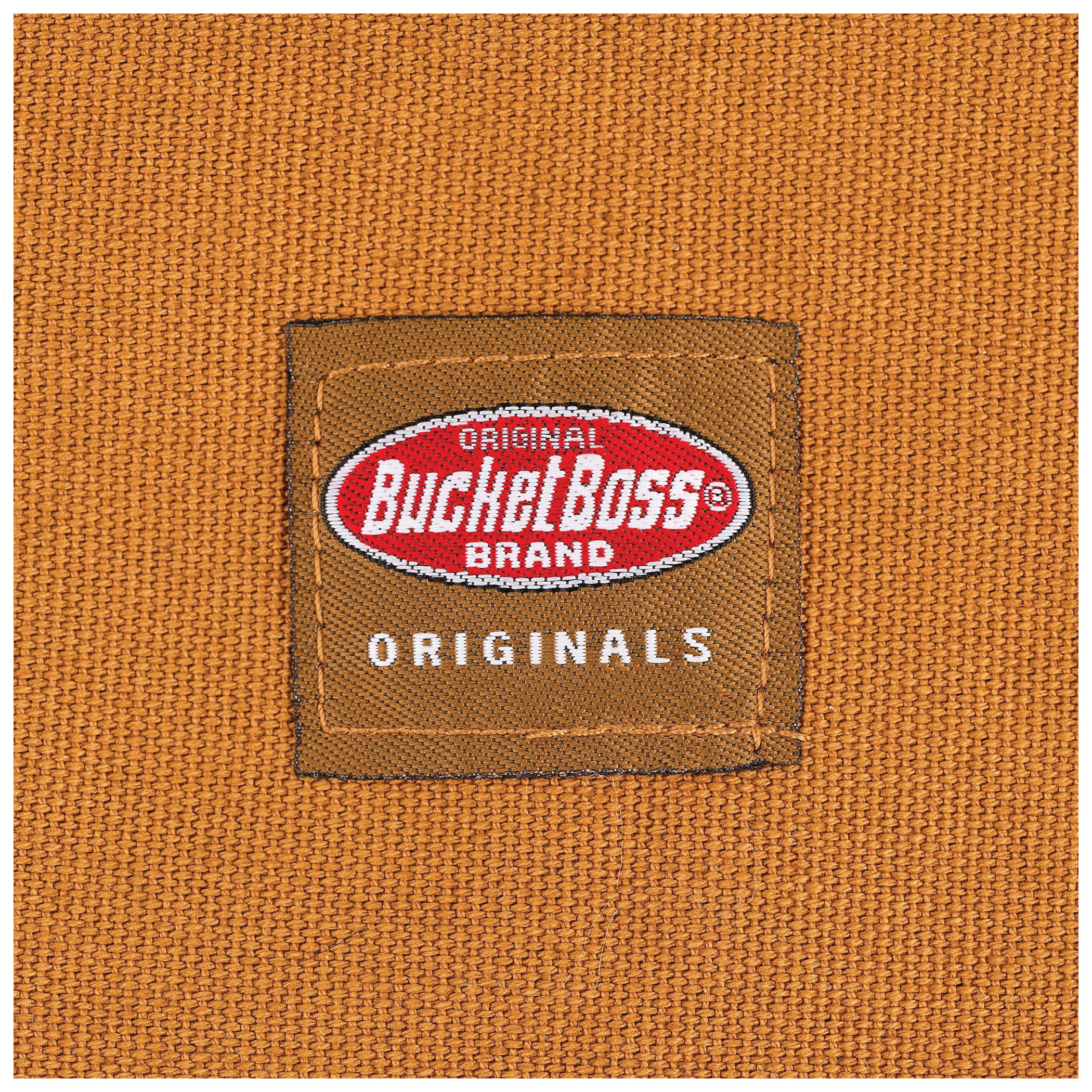 Bucket Boss 80200 Superbib Apron, 52 in Waist, Duckwear Canvas, Brown, 16-Pocket - 4