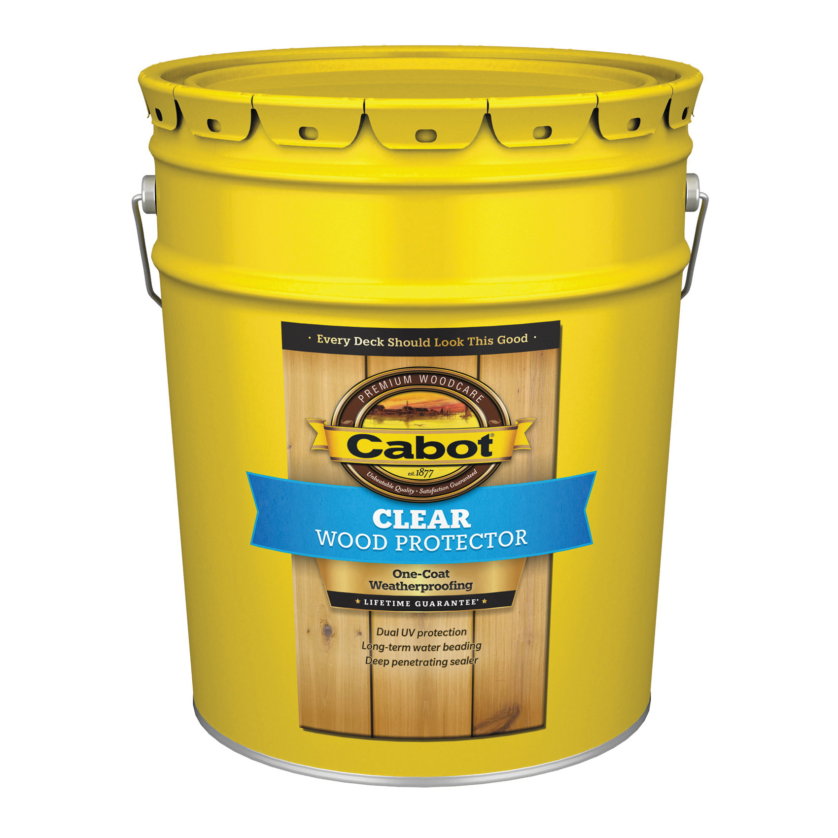 140.0002101.008 Wood Protector, Liquid, Clear, 5 gal