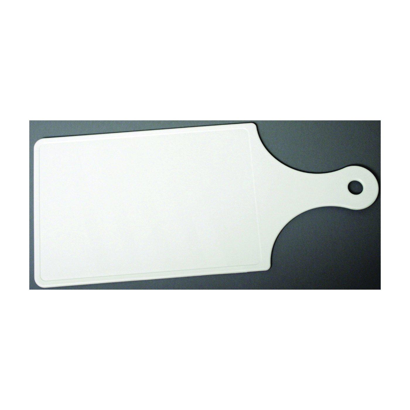 20965 Cutting Board, 12 in L, 5 in W, Plastic, White