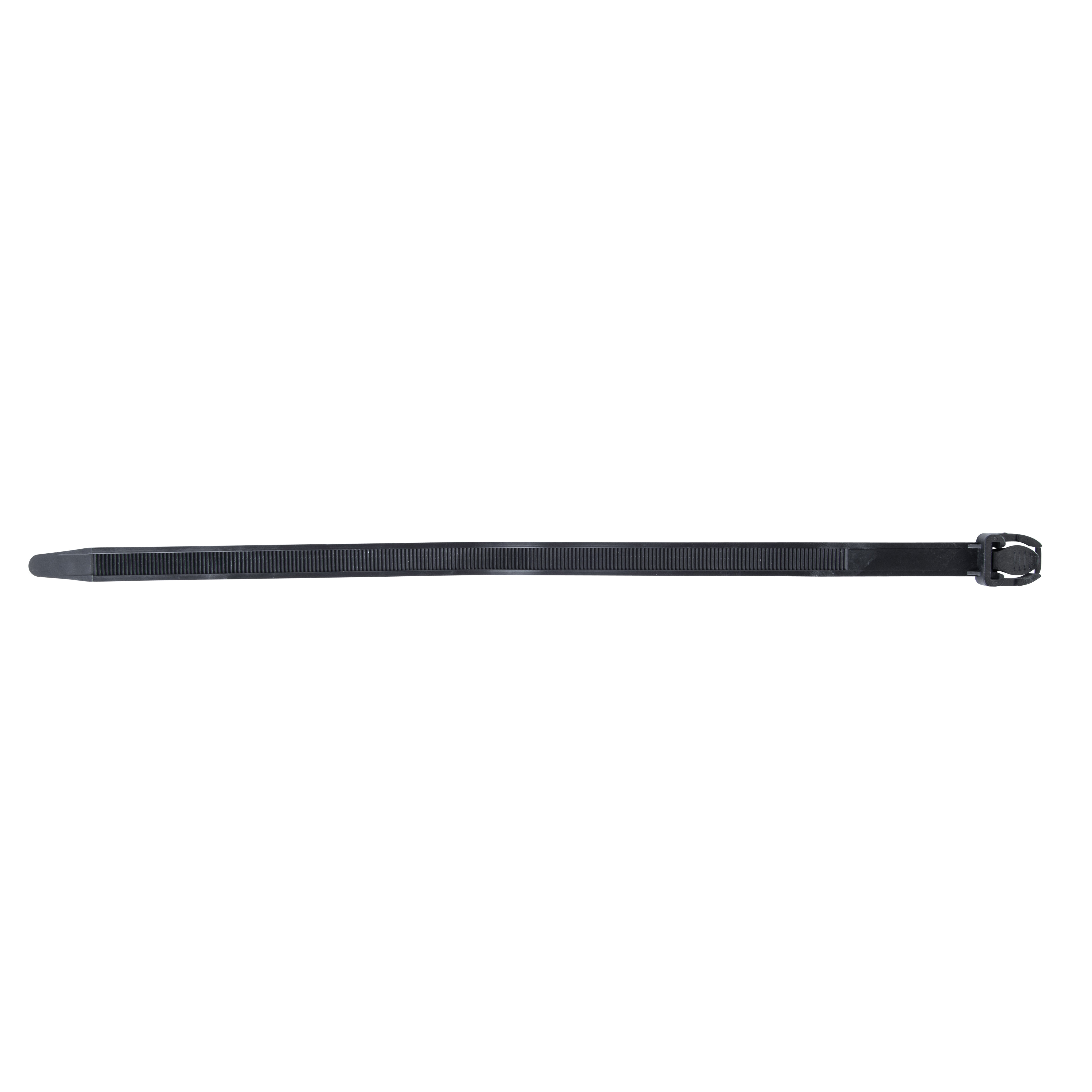 GB 47-115UVB 15 in. Cable Tie, Nylon, Black, 4 pk