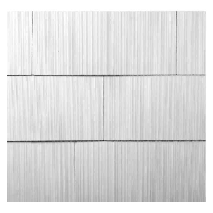 WeatherSide Series 2221000WG Shingle Siding, 12 in L Nominal, 24 in W Nominal, 11/64 in Thick Nominal, White