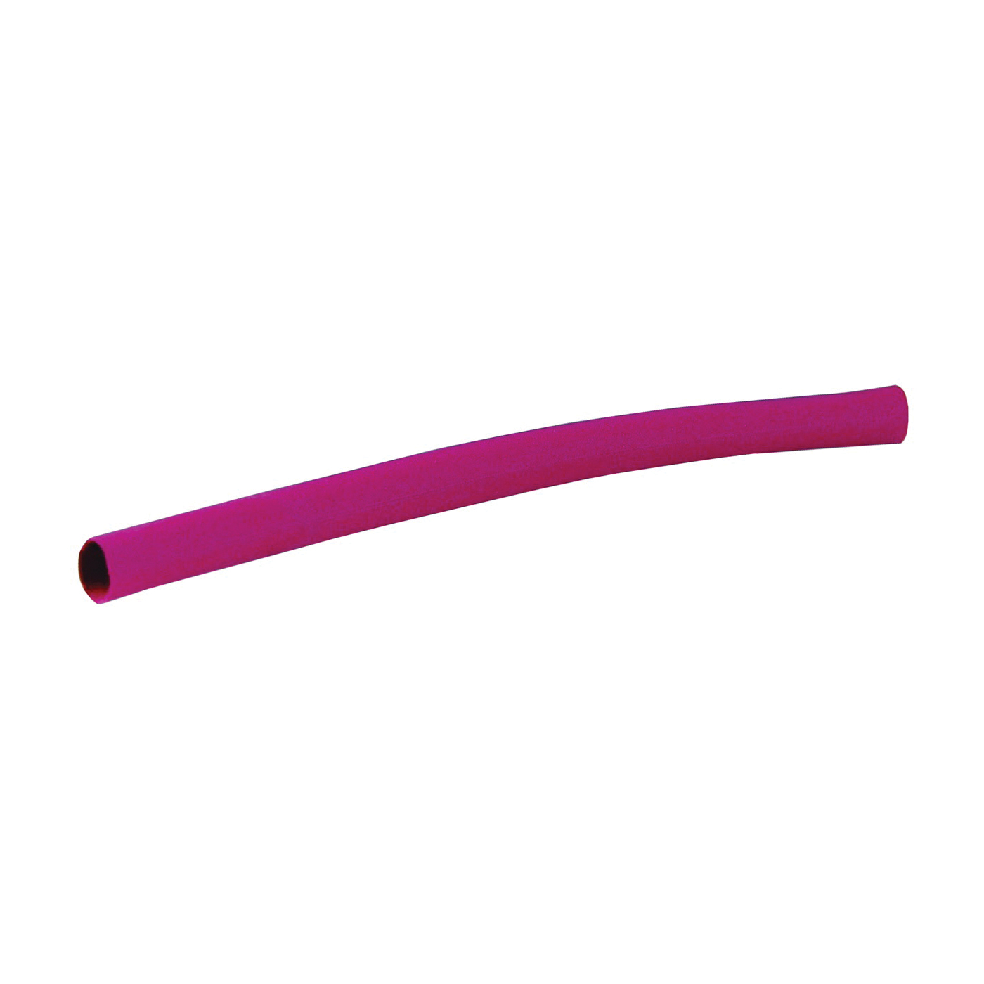 HST-250R Heat-Shrink Tubing, 1/4 in Expanded, 1/8 in Recovered Dia, 3 in L, Polyolefin, Red