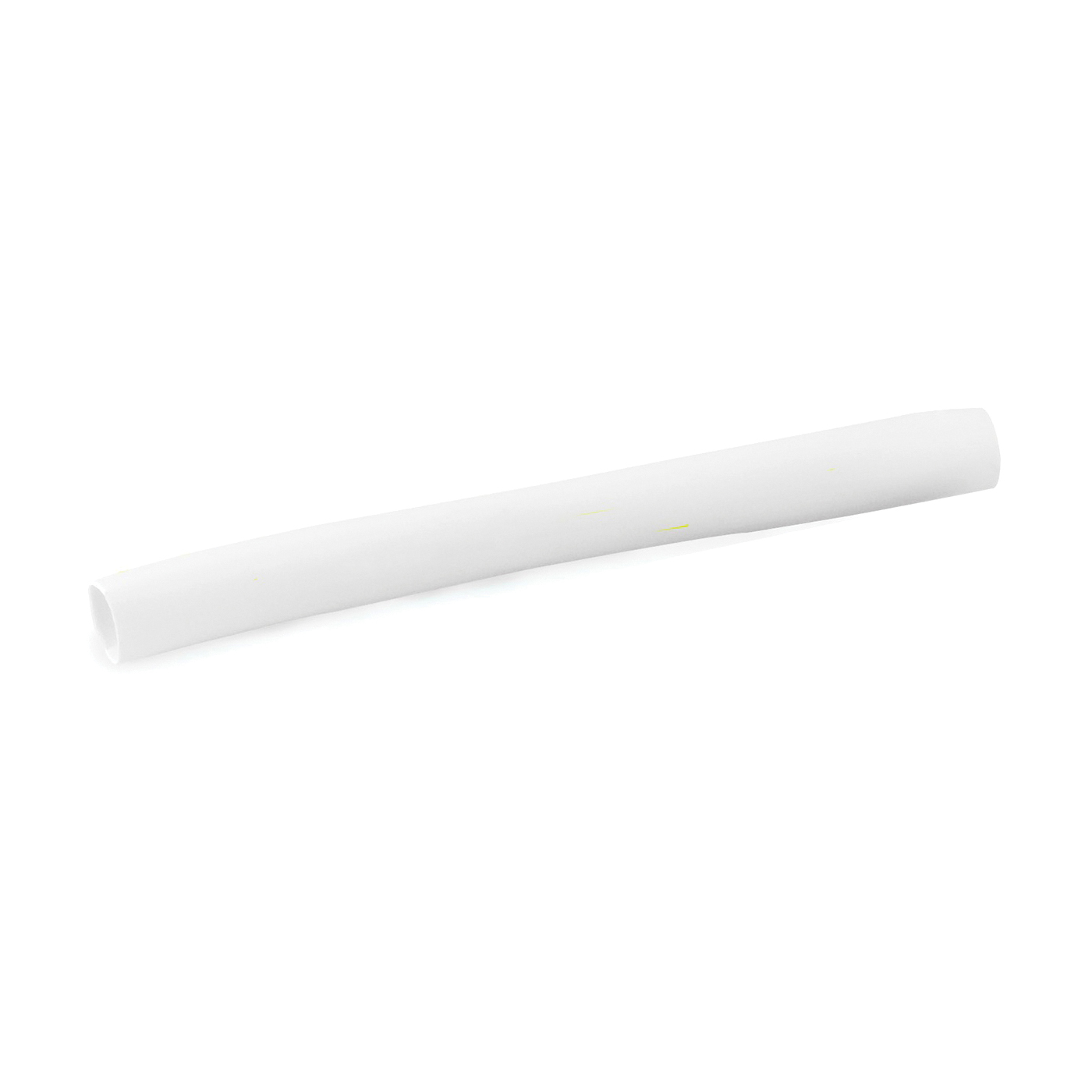 HST-250W Heat-Shrink Tubing, 1/4 in Expanded, 1/8 in Recovered Dia, 3 in L, Polyolefin, White