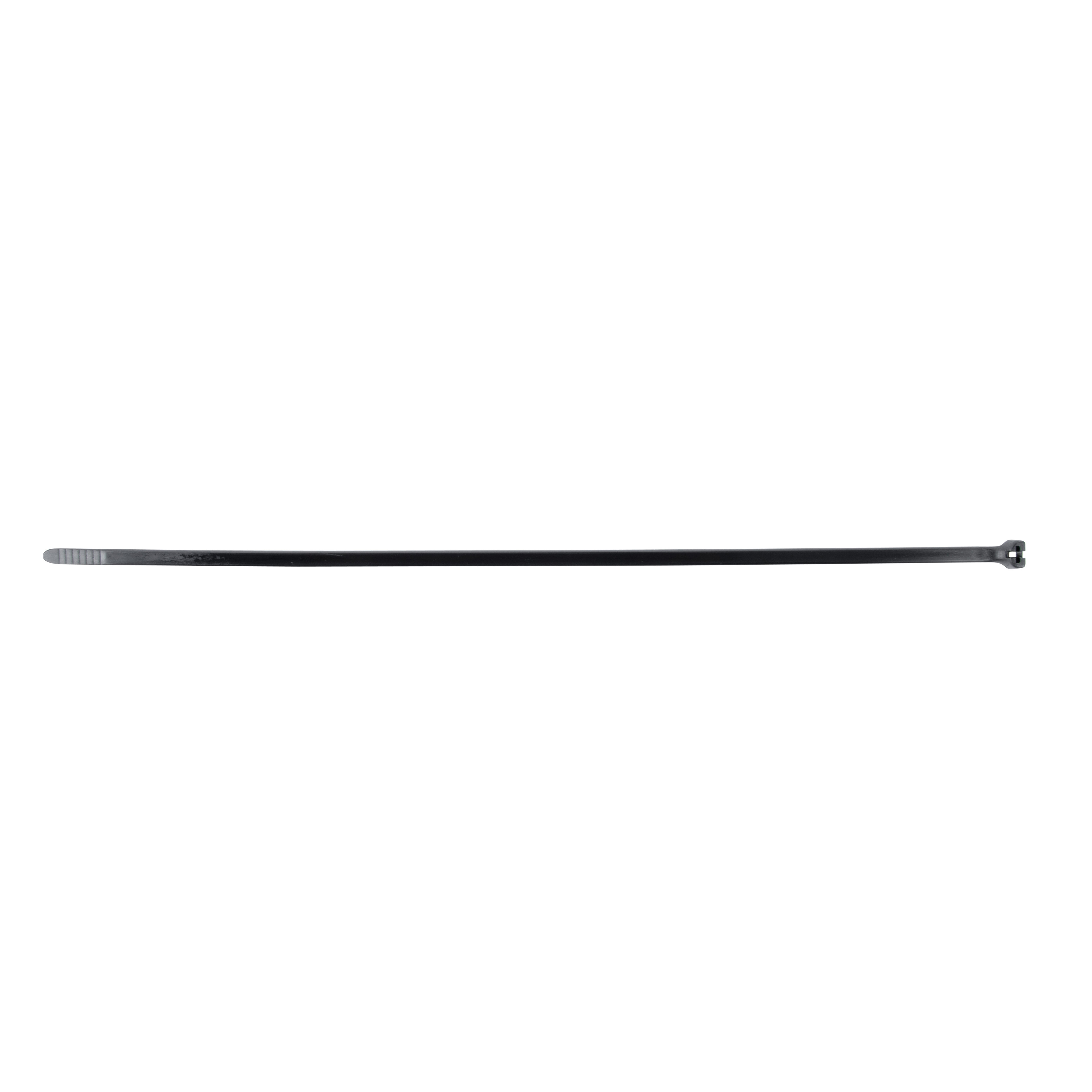 GB 46-310UVBMP 11 in. Cable Tie, Double-Lock Locking, Nylon, Black, 10 pk
