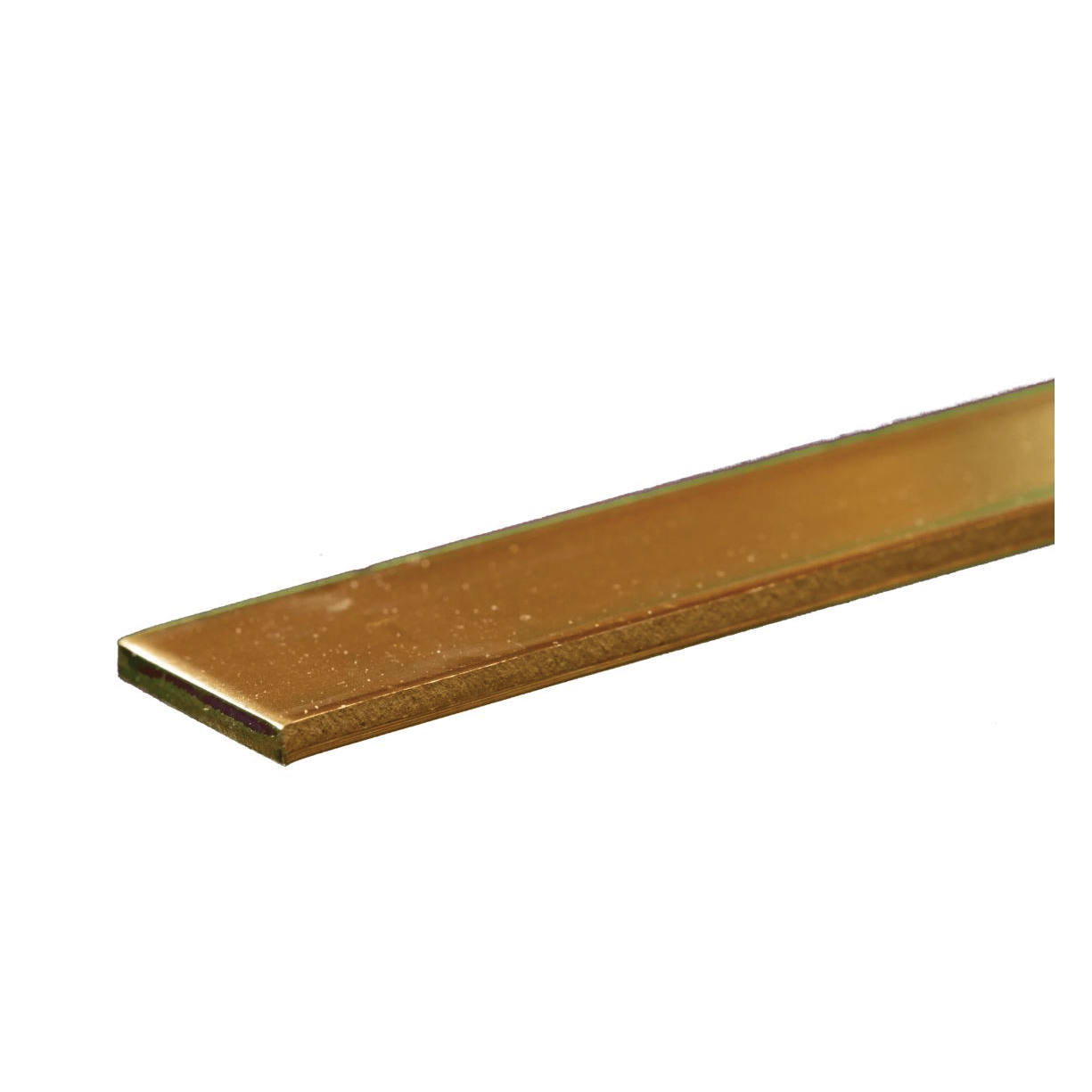 K & S 8227 Decorative Strip, 3/4 in W, 12 in L, 0.09 in Thick, Brass
