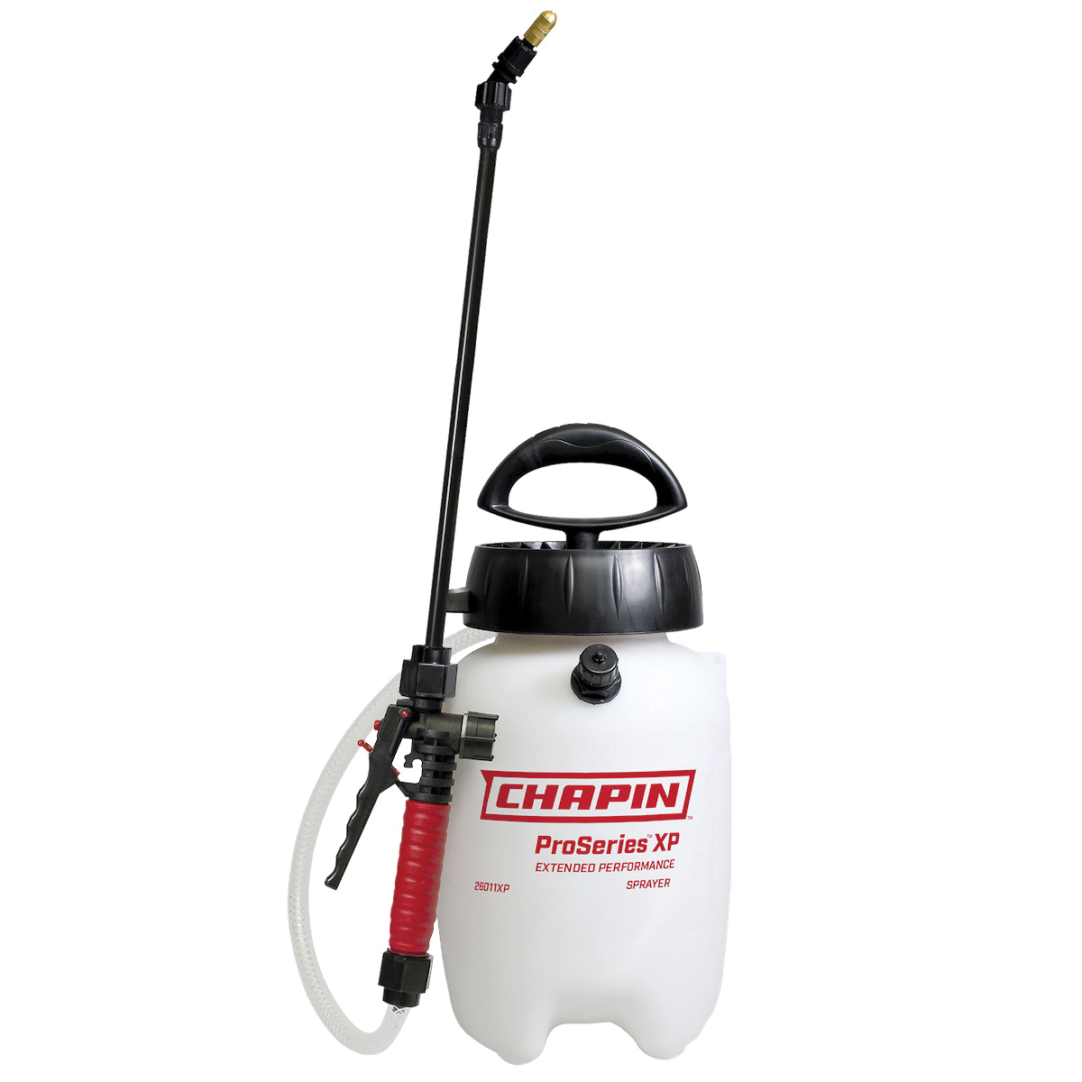 CHAPIN Pro Series 26011XP Compression Sprayer, 1 gal Tank, Poly Tank, 42 in L Hose