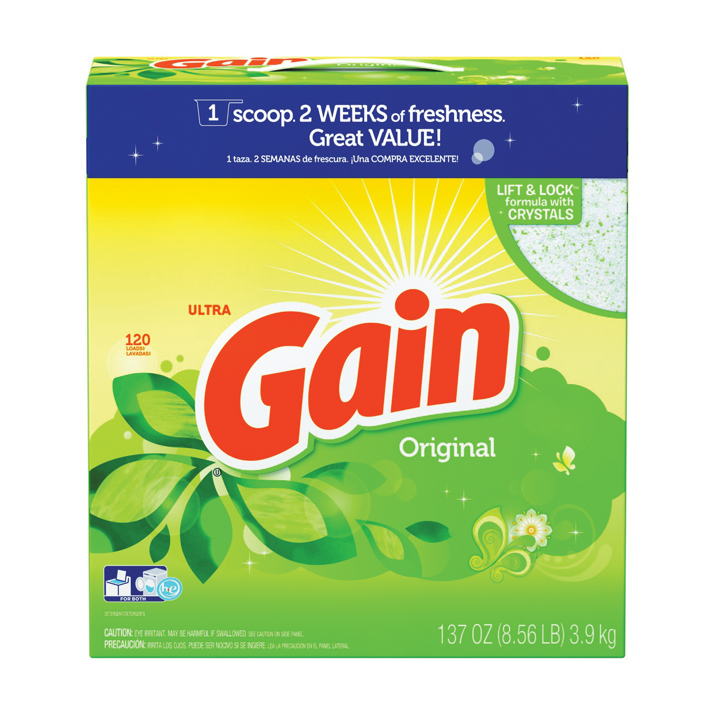 84919 Laundry Detergent, 8 lb Bo, Powder, Original