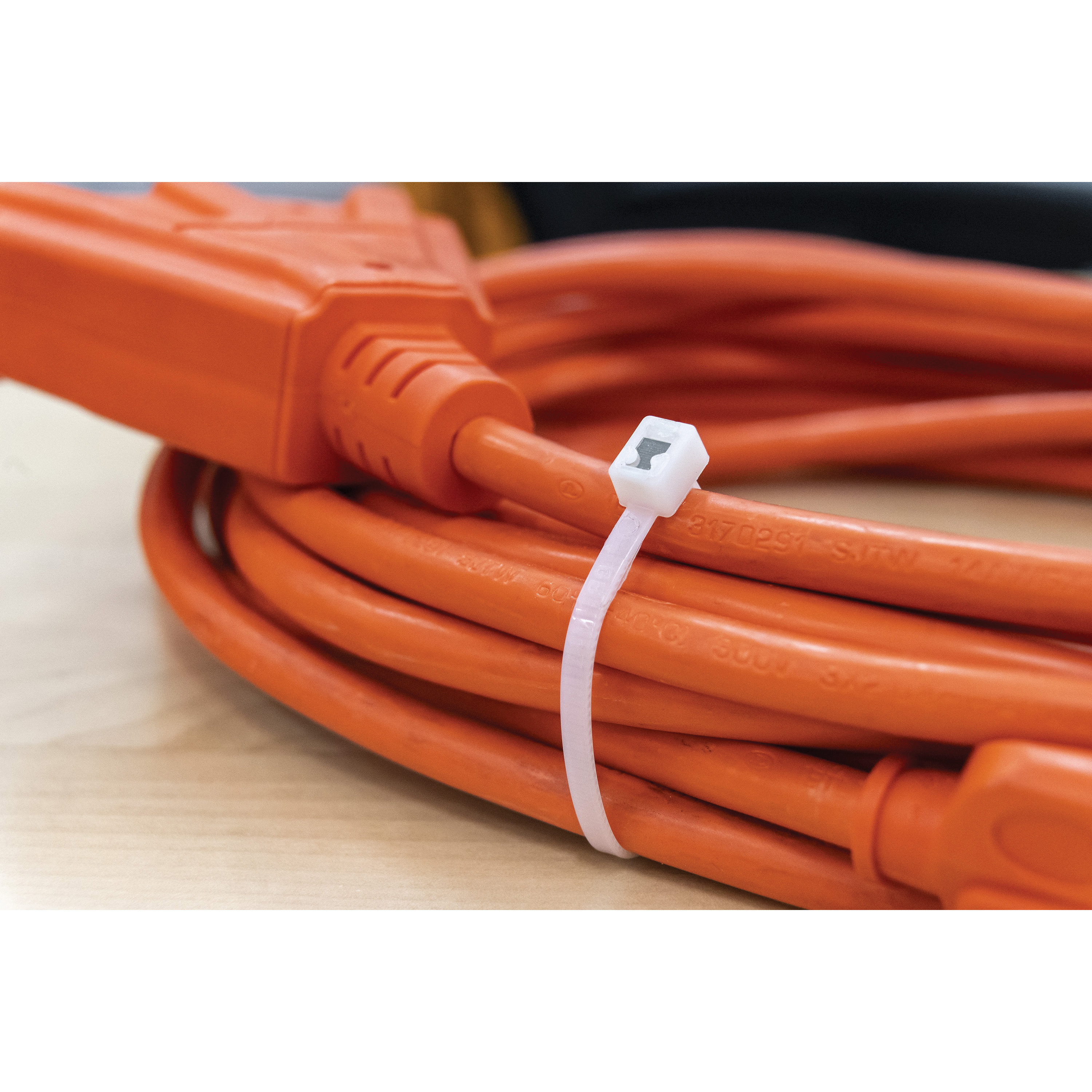Gardner Bender 45-308SC Cable Tie, 2 in Max Bundle Dia, Double-Lock Locking, Nylon, Natural - 4