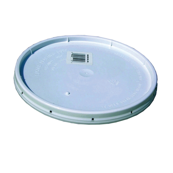 1044796 Gasketed Lid, LLDPE, White