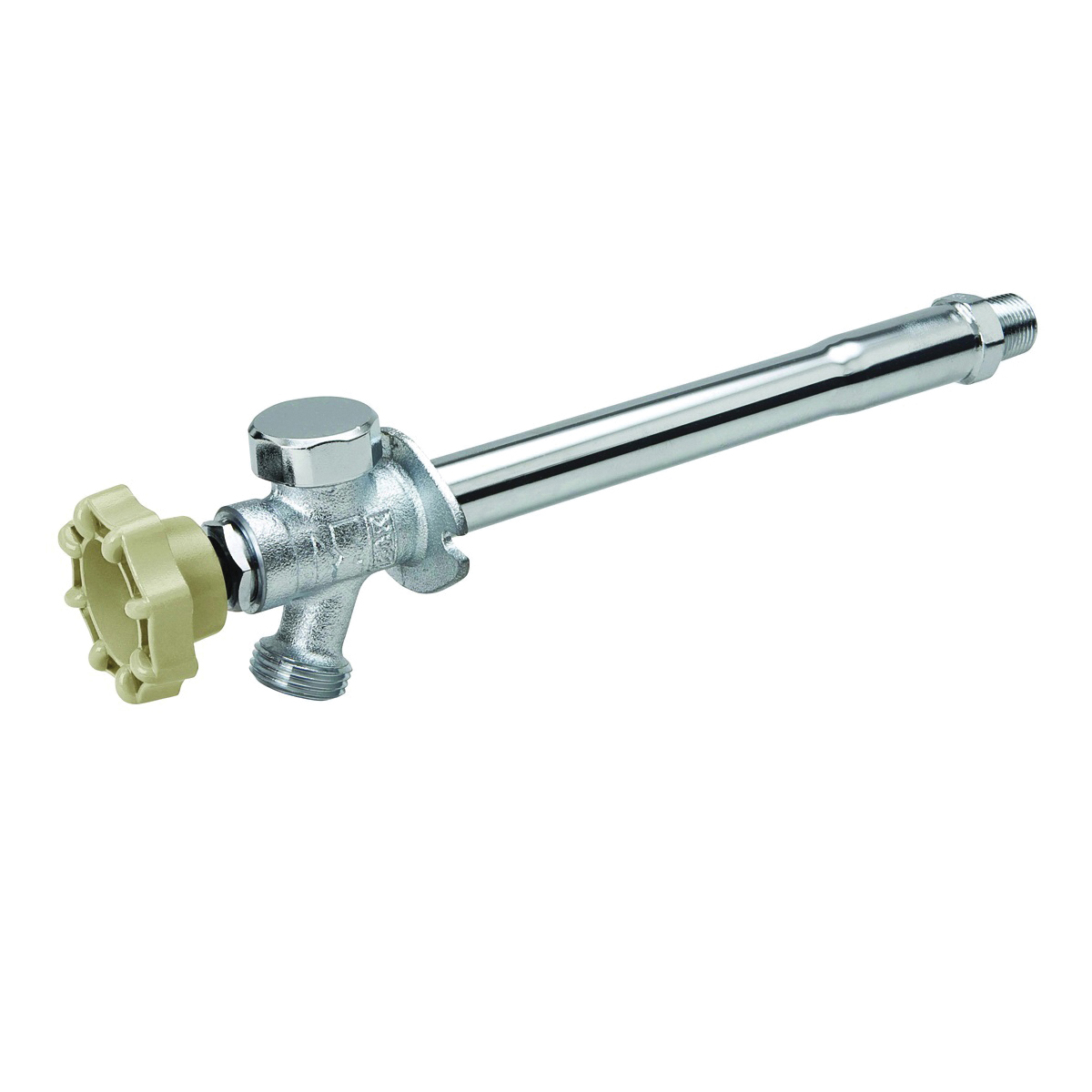 104-825HC Anti-Siphon Frost-Free Sillcock Valve, 1/2 x 3/4 in Connection, MPT x Hose, 125 psi Pressure, Brass Body