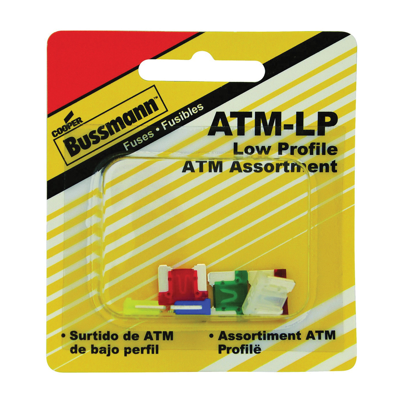 BP/ATM-A6LP-RP Fuse Assortment Kit, Fast-Acting Fuse, ATM, 32 VDC, 7.5 to 30 A, 1 kA Interrupt