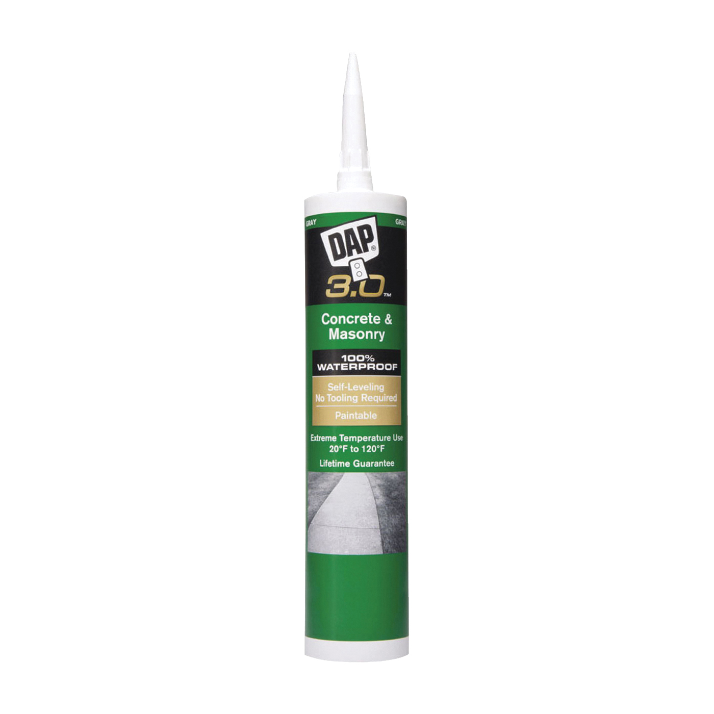 18370 Self-Leveling Sealant, Gray, 9 oz Cartridge