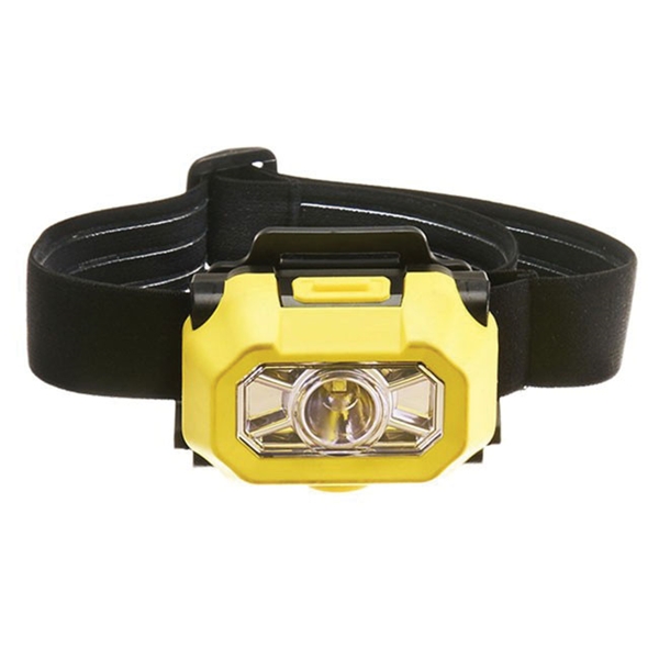 Dorcy 41-0094 Intrinsically Safe Headlight, AAA Battery, Alkaline Battery, LED Lamp, 180 Lumens, Yellow - 3