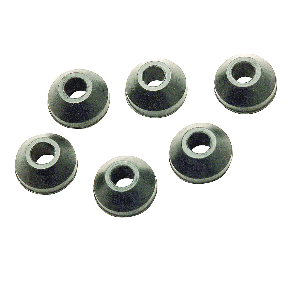 PP805-54 Faucet Washer, 3/8 in, 5/8 in Dia, Rubber, For: Sink and Faucets