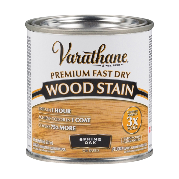 262023 Wood Stain, Translucent, Spring Oak, Liquid, 0.5 pt, Can