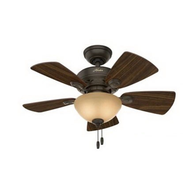 Hardware House Electrical 12-7394 52" 5-blade Ceiling Fan Classic Bronze 