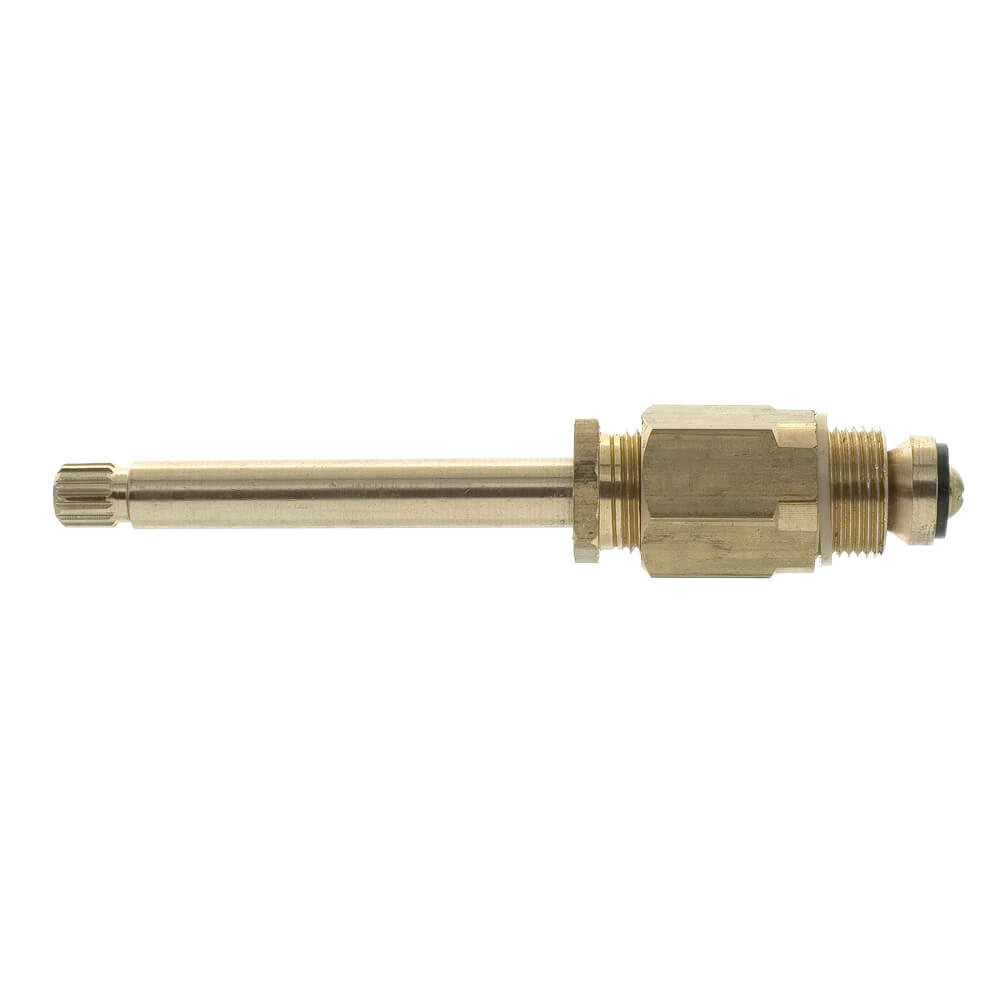 17310B Faucet Stem, Brass, 5.07 in L, For: Central Brass Two Handle Model 968 Series Bath Faucets