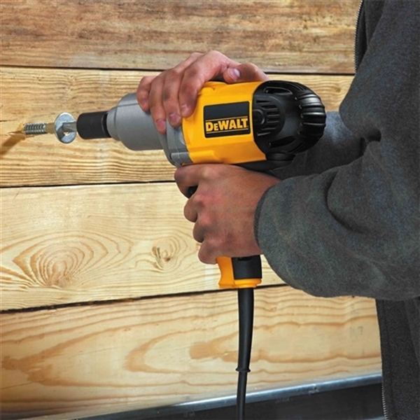 DeWALT DW292K Impact Wrench Kit, 7.5 A, 1/2 in Drive, Square Drive, 2700 ipm, 2100 rpm Speed, 8 ft L Cord - 4