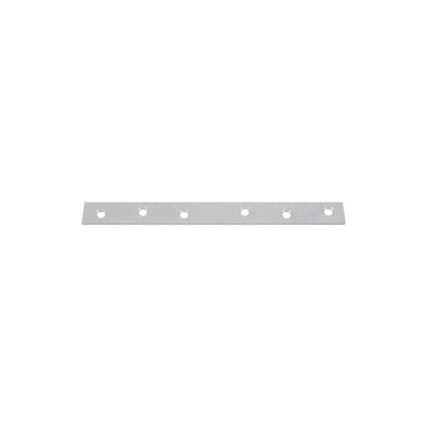 N220-368 Mending Brace, 10 in L, 1 in W, Steel, Galvanized, Screw Mounting