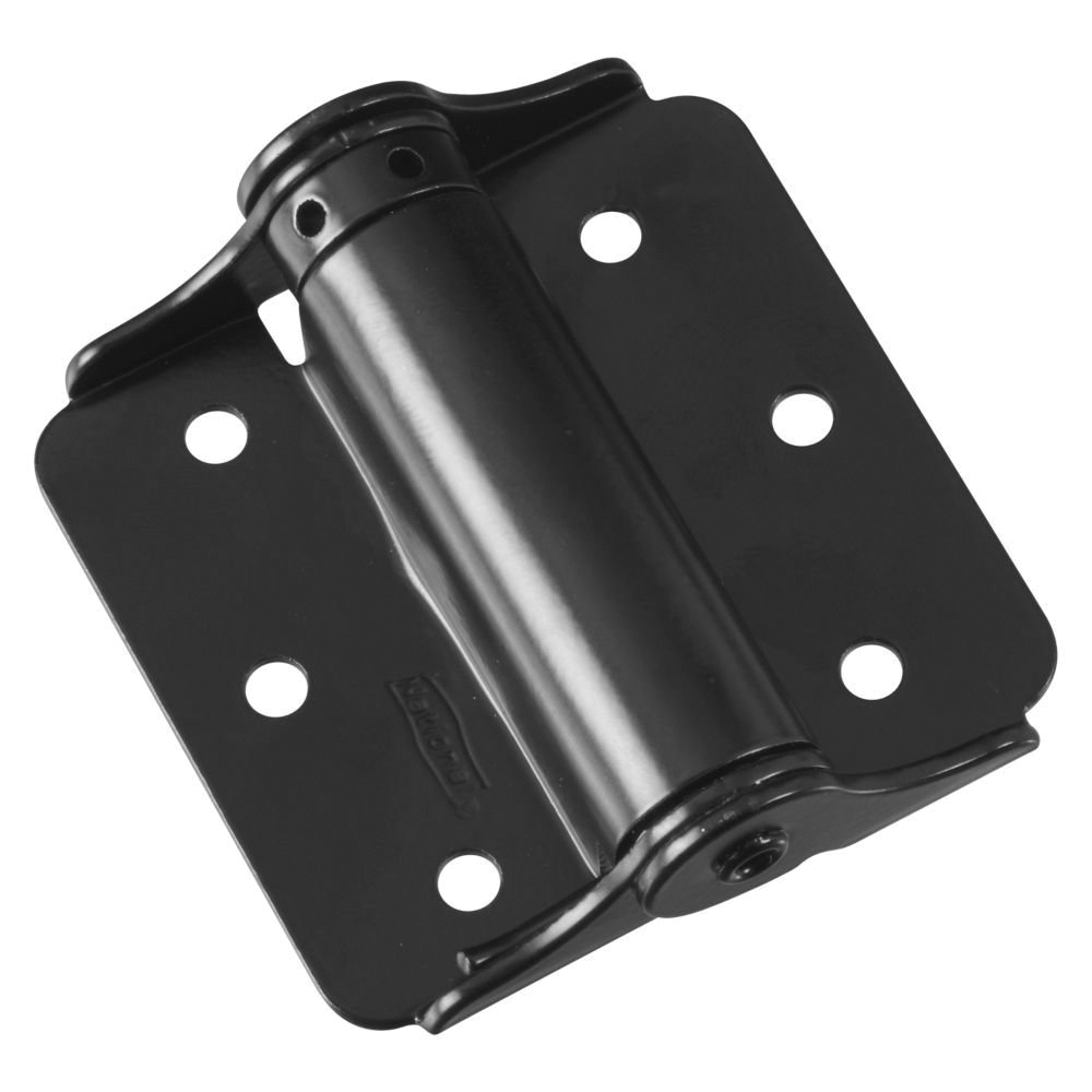 National Hardware N114-975 Door Hinge, Steel, Black, Tight Pin, Wall Mounting, 25 lb - 3