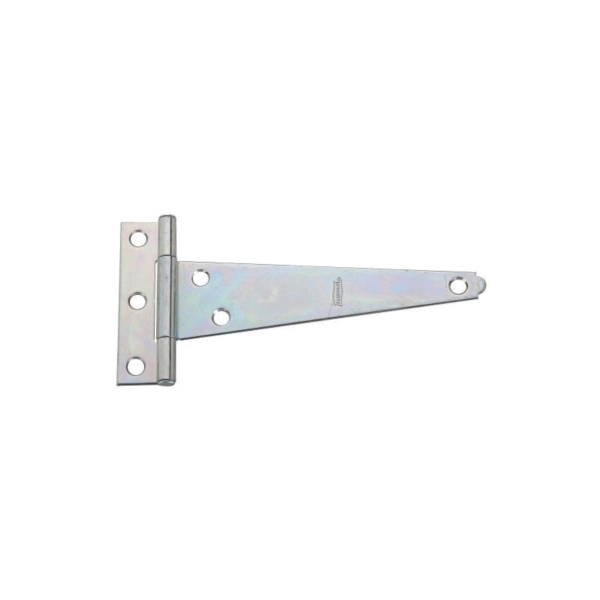 N128-702 T-Hinge, 3.16 in W Frame Leaf, 0.89 in H Frame Leaf, Steel, Zinc, Tight Pin, 13 lb, 2 Pack