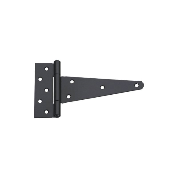 N129-213 T-Hinge, 5-1/2 in W Frame Leaf, 1.993 in H Frame Leaf, Steel, Tight Pin, 60 lb