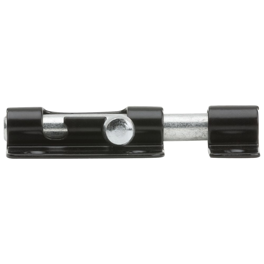 N151-431 Barrel Bolt, 0.32 in Dia Bolt Head, 2-1/2 in L Bolt, Steel