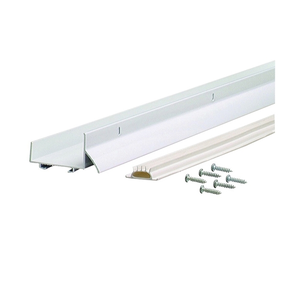 06403 Door Bottom with Drip Cap, 36 in L, 1-3/4 in W, 1-5/8 in H, Aluminum