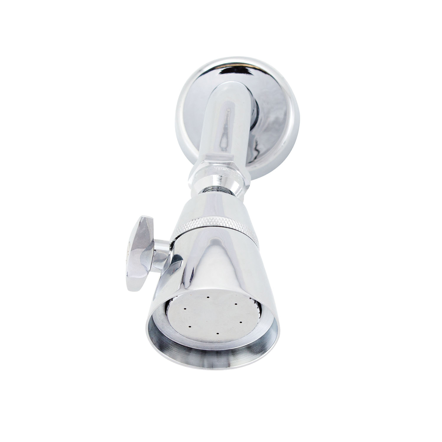 Adjust-A-Spray Elite Series FP3C Showerhead, 2.5 gpm, 1/2 in Connection, Female, Brass, Chrome-Plated, 2 in Dia