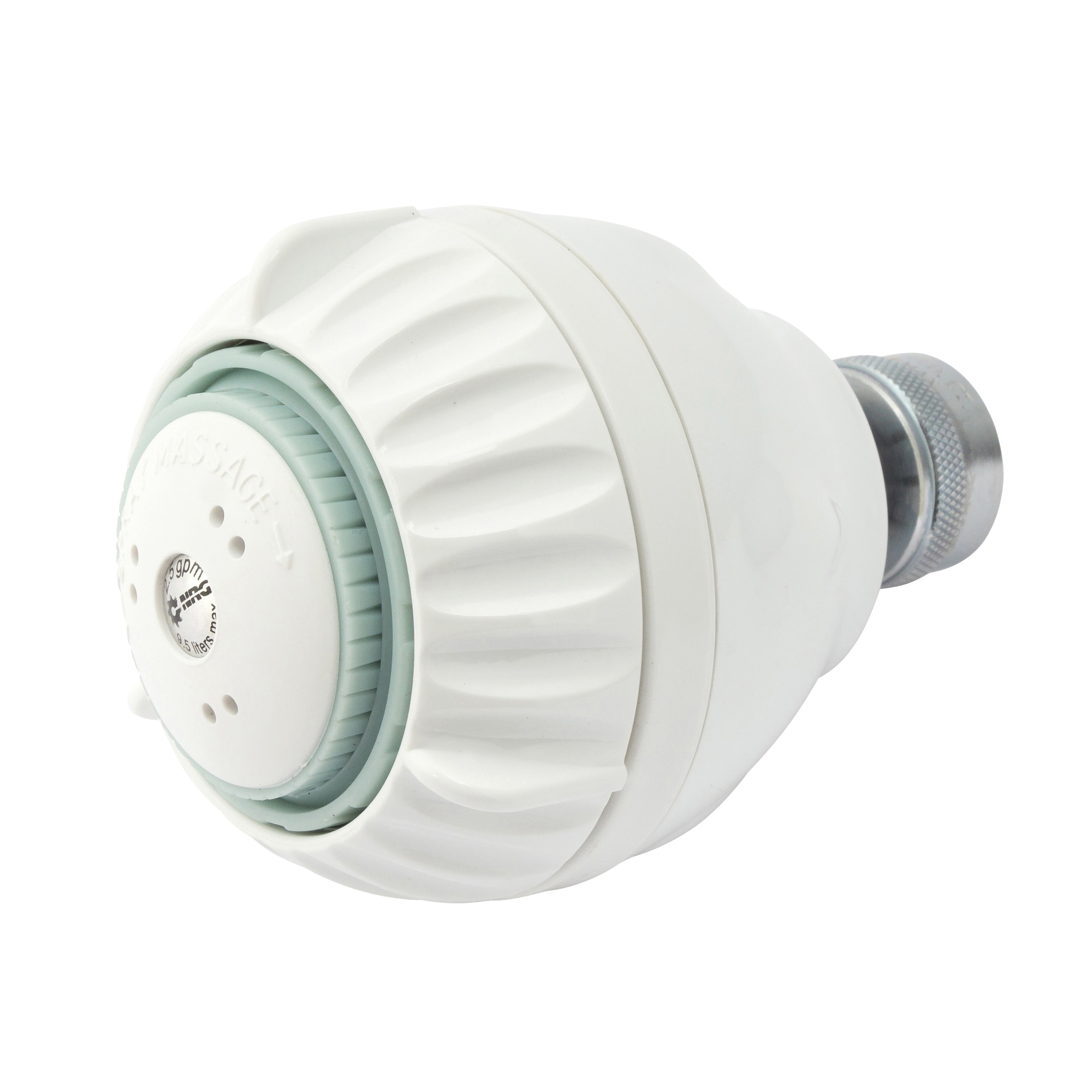 Economy Plus Series EP14C Showerhead, 2.5 gpm, 1/2 in Connection, Female, 4-Spray Function, ABS