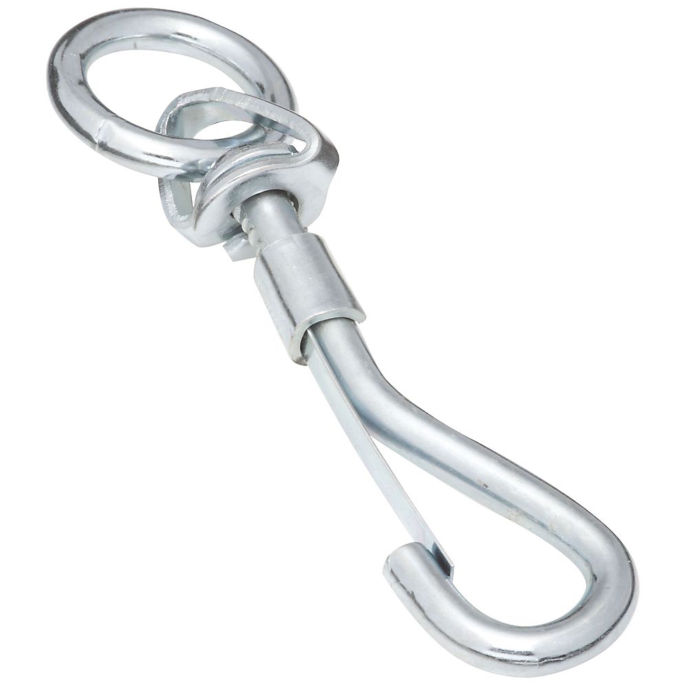 National Hardware 3096BC Series N222-828 Rope Snap, 150 lb Working Load, Steel, Zinc