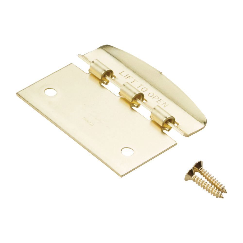National Hardware V808 Series N183-608 Flip Lock, Steel, Brass, Residential - 2