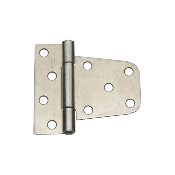 N223-875 Gate Hinge, 4-1/4 in W Frame Leaf, 1.56 in H Frame Leaf, Steel, Zinc, Tight Pin, 48 lb