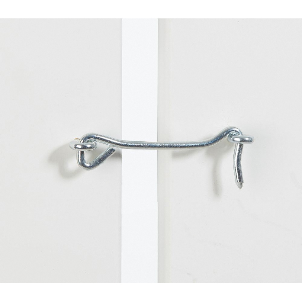 National Hardware V2000 Series N226-373 Hook and Eye, Steel, Zinc-Plated - 3