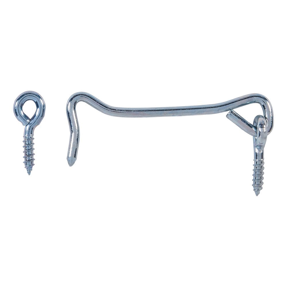 National Hardware V2000 Series N226-373 Hook and Eye, Steel, Zinc-Plated - 4