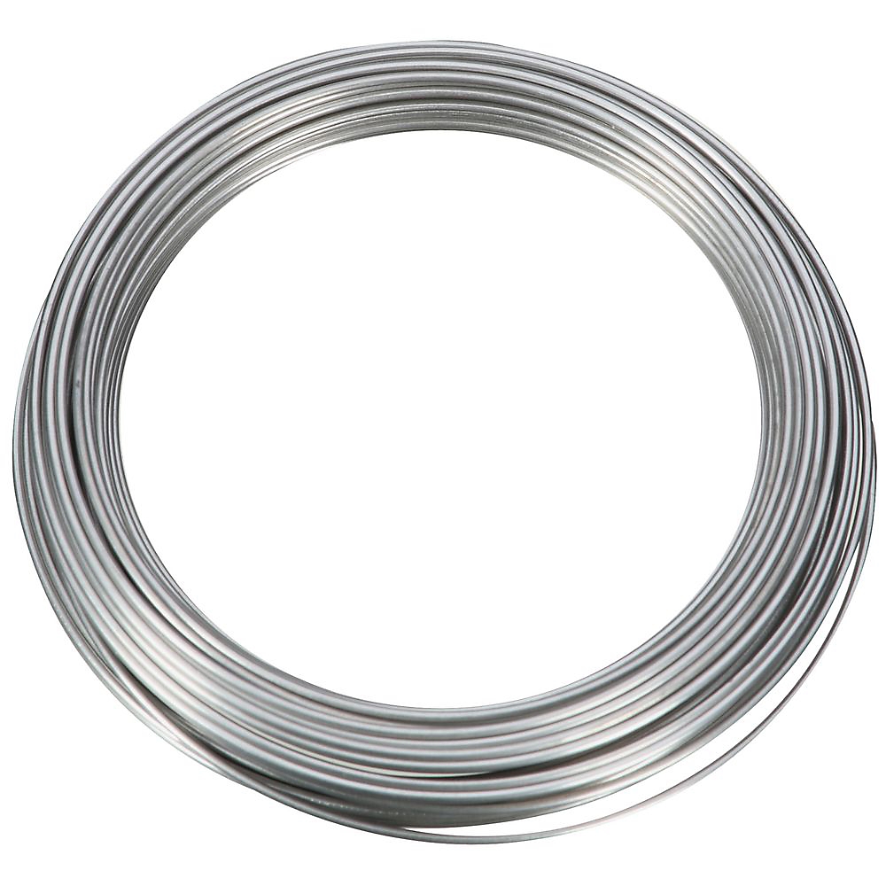 National Hardware V2567 Series N264-705 Wire, 0.041 in Dia, 30 ft L, 19 Gauge, 45 lb Working Load, Stainless Steel - 1