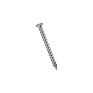 N278-150 Wire Nail, 3/4 in L, Steel, Bright, 1 PK