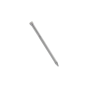 N278-481 Wire Nail, 1 in L, Steel, Bright, Brad Head, 1 PK