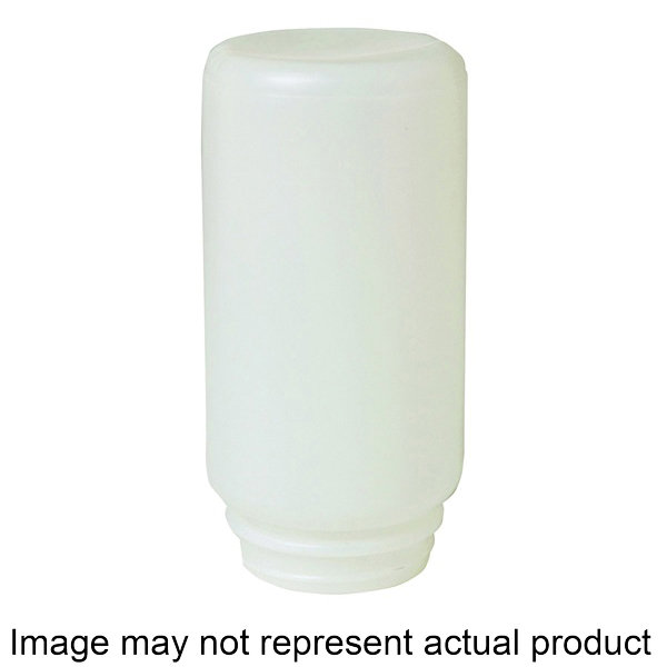 690 Poultry Jar, 1 qt Capacity, Polyethylene, Transparent, Screw Mounting