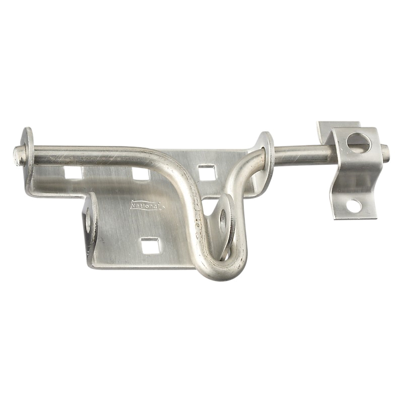 N342-659 Door/Gate Latch, Stainless Steel, Stainless Steel