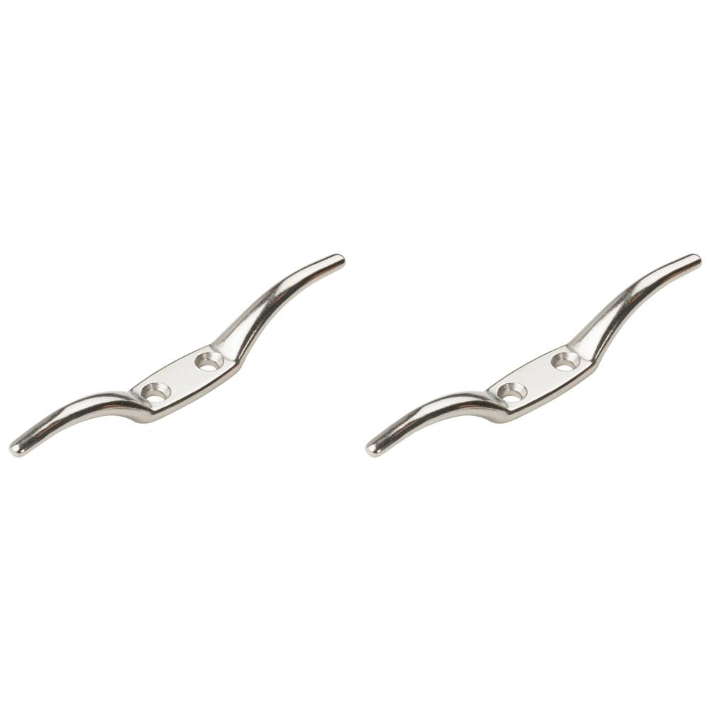 V3202 Series N348-482 Rope Cleat, 55 lb Working Load, Stainless Steel