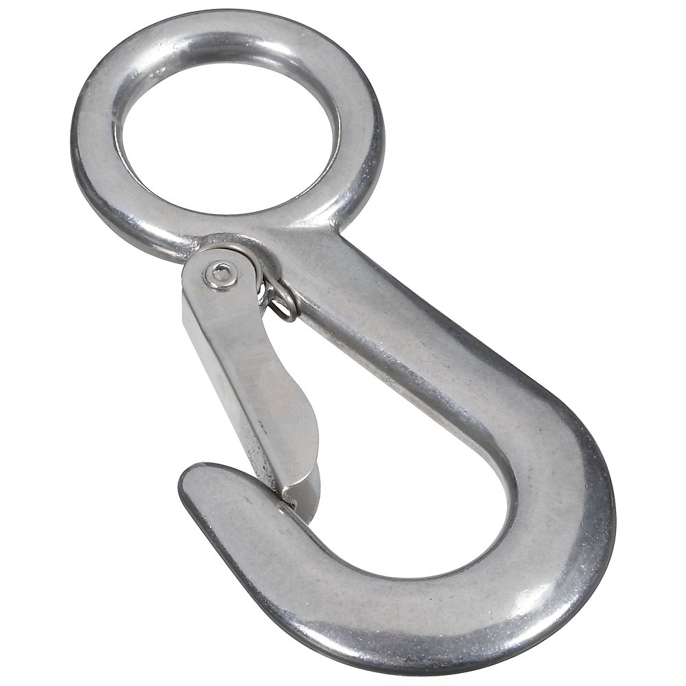 3164BC Series N262-378 Rigid Eye Snap, 500 lb Working Load, Stainless Steel