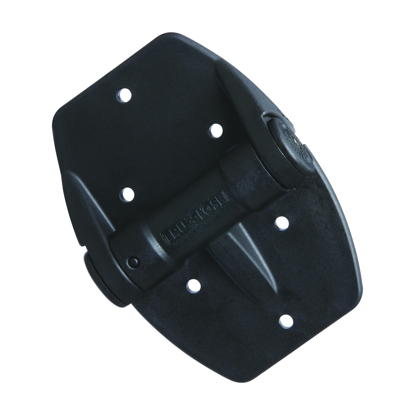 N346-207 Spring Hinge, Glass/Polymer, Black, 55 lb, 2 Pack
