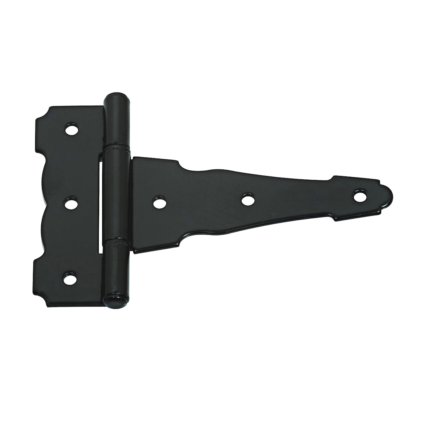 N881-904 T-Hinge, Steel, Black, 2 Pack