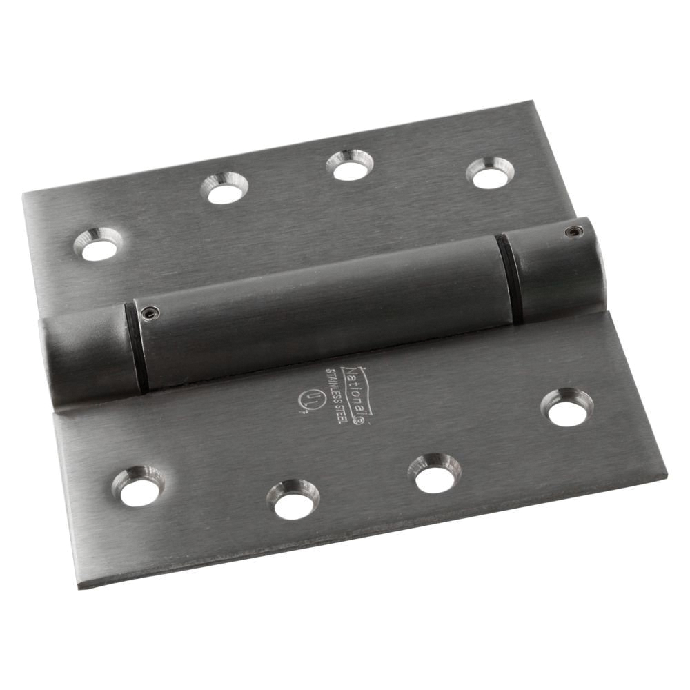 N350-819 Spring Hinge, Stainless Steel, Stainless Steel, 37 lb