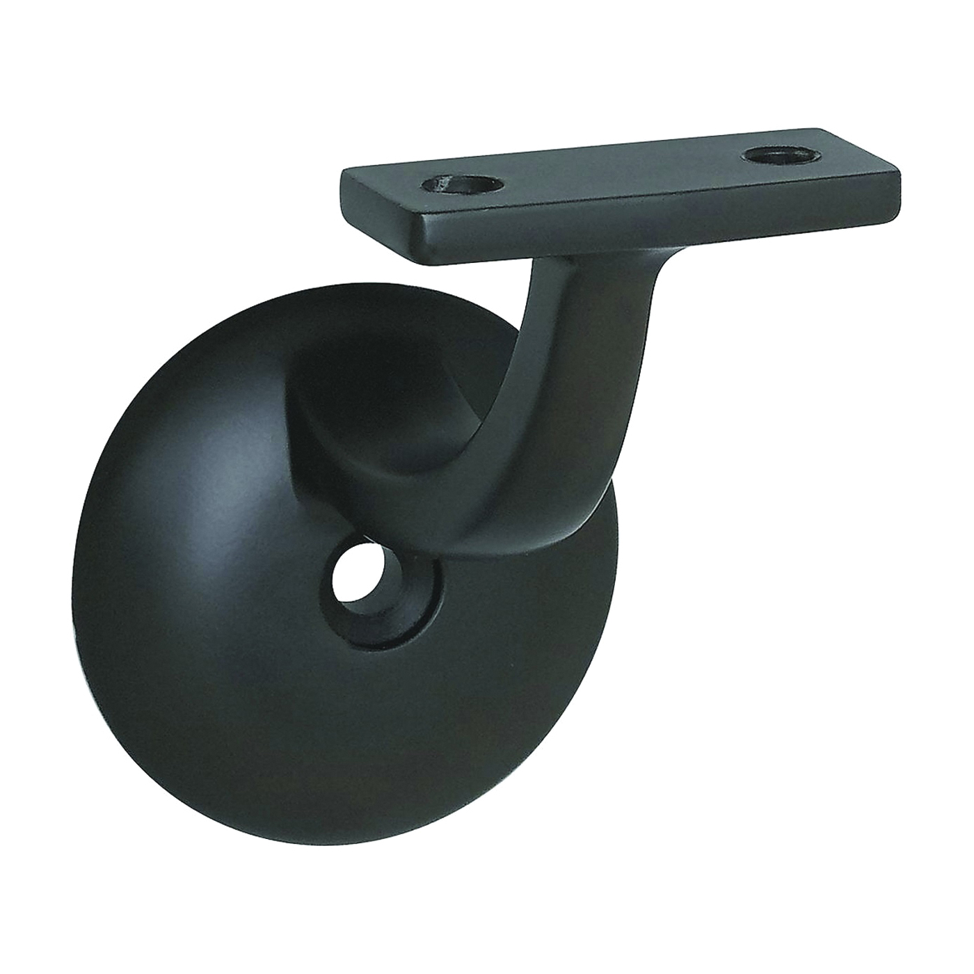 N332-833 1-Piece Handrail Bracket, 250 lb, Zinc, Oil-Rubbed Bronze
